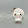Sanrio Аниме 4 см Брелок Кос Хелло Китти Фигурка Кошки Кукла Кавайная Декор Комнаты Торта Рождественская Игрушка Подарки Для Девочек Детей