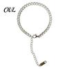 Dainty Ankle Bracelet 4mm Cubic Zirconia Classic Tennis Bracelet, Adjustable Rhinestone Anklet Length for Women, Hypoallergenic Foot Jewelry