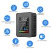 Air Quality Tester Analyzer Tvoc Digital Display Humidity Real Time High Accurate for