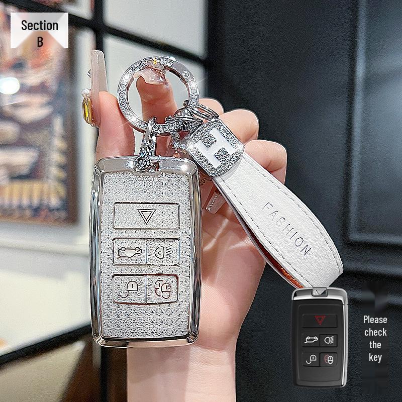 High-End Key Case with Buckle for 2013-2025 Range Rover Sports Models
