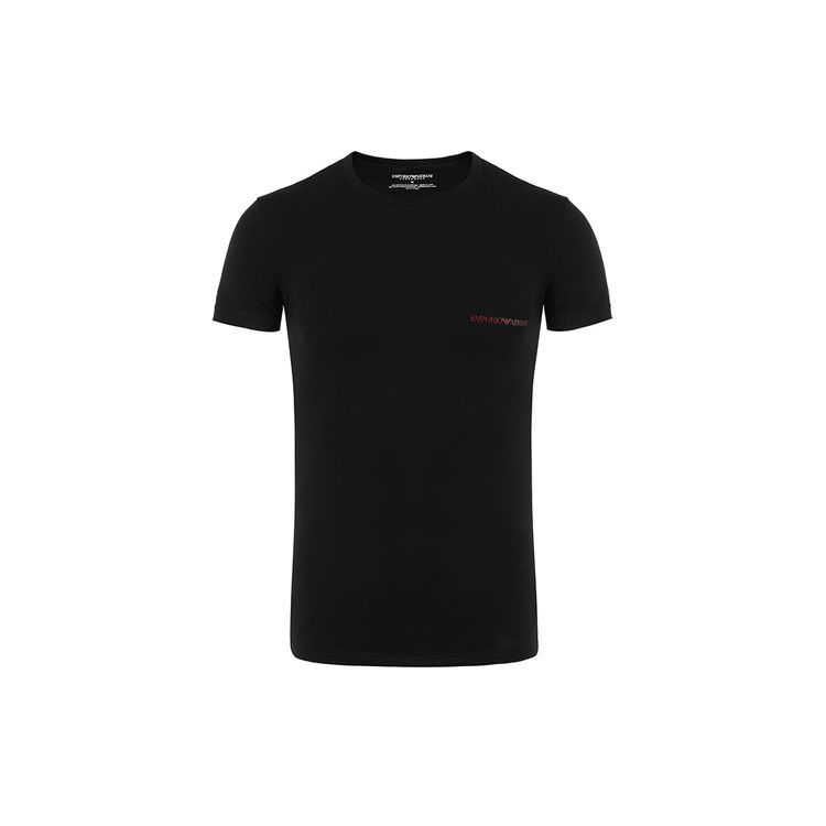 Emporio Armani Повседневная мужская футболка с английским принтом, короткий рукав, топ 1110358-A7170-0020