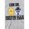 Star Wars Unisex Adult Look Sir, Easter Eggs Sweatshirt