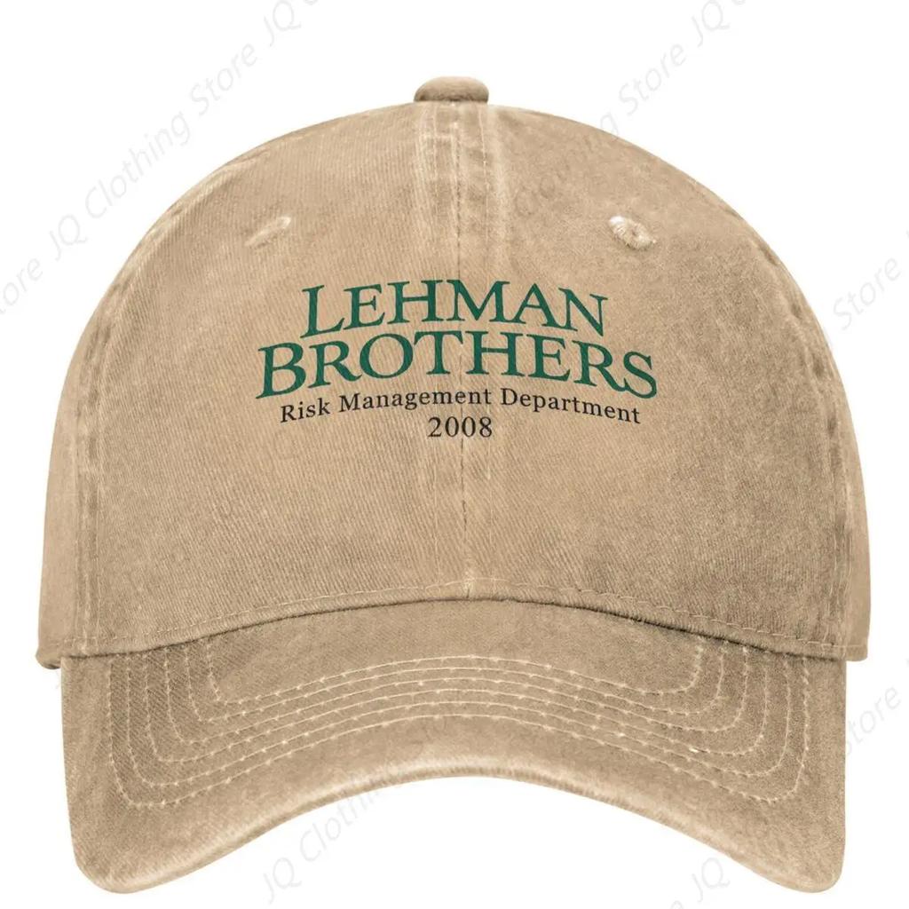 Повседневная бейсболка Lehman Brothers, летняя классическая кепка с буквенным принтом, солнцезащитная кепка для дальнобойщика, теннисные кепки для скейтбординга, хип-хопа, модные кепки