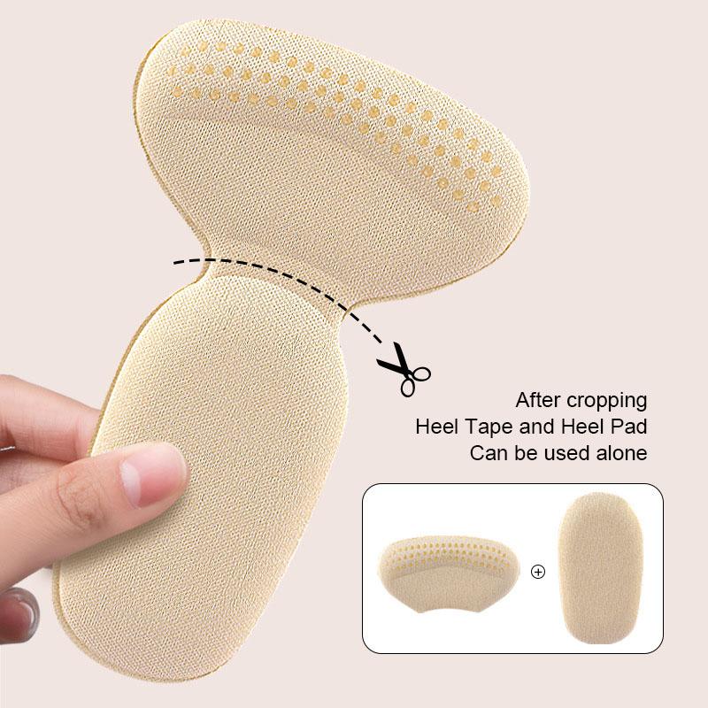 T-Shape High Heels Heel Stickers Heel Protector for Shoes Sponge Dispensing Shoe Cushion Inserts Heel Pads Women Half Insoles