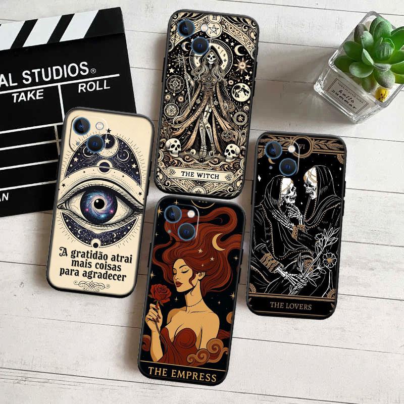 Witch Divination Tarot Moon New High-End Phone Case for Xiaomi Poco M4 M5 M6 M7 X3 X6 X7 Pro
