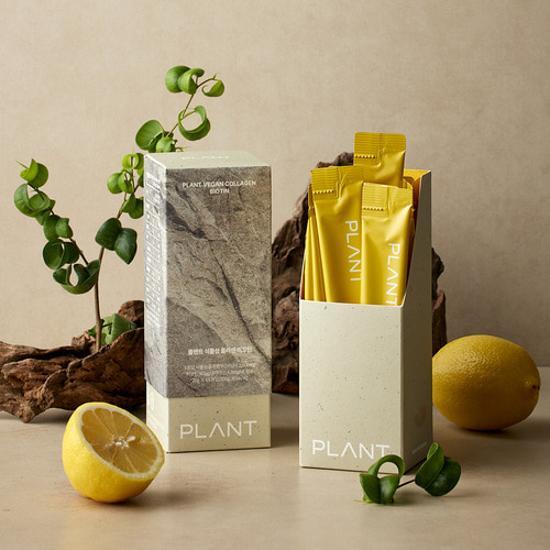 PLANT Растительный Веганский Коллаген Биотин (тип жидкости) 15 пакетов (15-дневный запас)