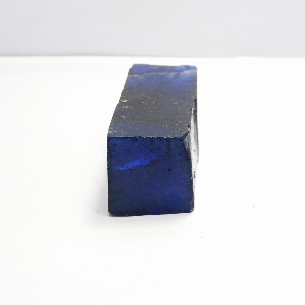 Natural Blue Sapphire Loose Gemstone Dyed Uncut Rough 518.50 ct September Birthday Birthstone