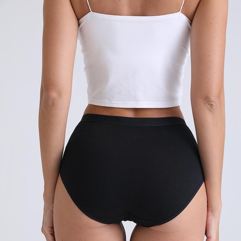 Breathable Women's Cotton Underpants Hygienic Pants Plus Size Women Briefs Underwear
