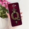 Прозрачный чехол для Samsung J5 Prime Роскошный с буквами от A до Z Корона 2D Расписной Мягкий корпус для Samsung Galaxy J5 Prime G570F G570Y G570M