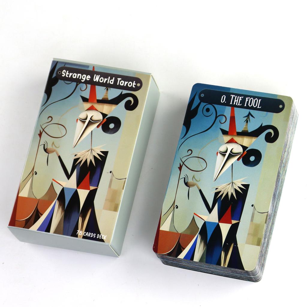 Оригинальная работа Strange World Tarot, 78 карт Таро, основанных на системе Райдера-Уэйта, 10,3*6 см