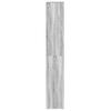 Bathroom Cabinet Grey Sonoma 30 x 30 x 183.5 cm Engineered Wood