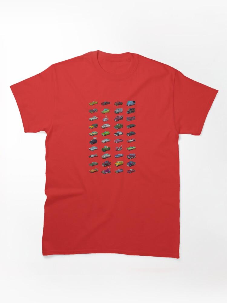 Grand Theft Auto Hit & Run Cars Classic Unisex T-Shirt