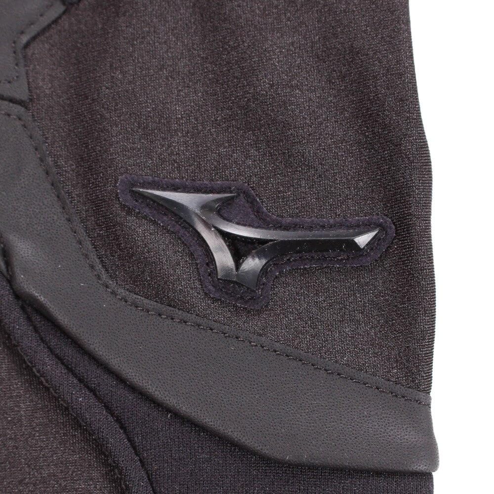 Mizuno Юниорские перчатки для полевой игры в бейсбол средней школы, Правила бейсбола, Один размер подходит всем, Черный x Черный, Бейсбольные/Софтбольные перчатки, Рука, Соответствует, 1EJEY200, Все,