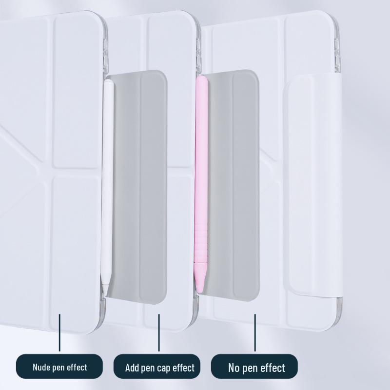 Защитный чехол для iPad Air 7 с держателем для стилуса, прозрачный, Y-образный, для Pro 11/12.9 и 10-го поколения