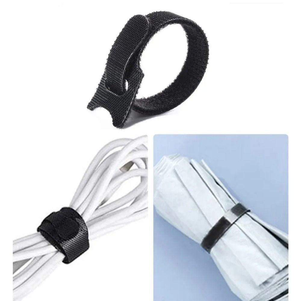 50Pcs 150mmx12mm Cable Ties T-shaped Cable Management Ties Portable Cable Organizer Home