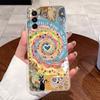 For Samsung Galaxy M13 Phone Case Aesthetic Cute Cat Fashion Transparent Soft Silicone Shell For Samsung M13 4G M 13 Back Covers