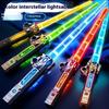 Laser Sword Two-in-one Seven-color Retractable Transformation Light Sword Star Wars Children's Stall Toy Night Market Explosion