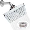 6-Inch Design High-Pressure Shower Head Portable Filter Shower Head  For Bathroom
