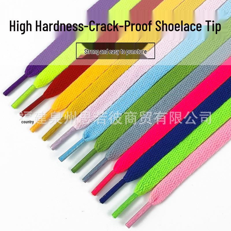 Оригинальные белые плоские шнурки AF1 - AJ1 Dunk Air Force One спортивные шнурки (Пара)