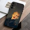 Немецкая актриса Сандра Хюллер Чехол для телефона для Samsung Galaxy A73, A72, A71, A70, A53, A52, A51, Другие Мягкий черный корпус