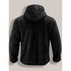 Men's Coral Fleece Jacket Hoodie Thickened Autumn Winter Warm Zipper Hooded New Arrival Comfortable Sweatshirt