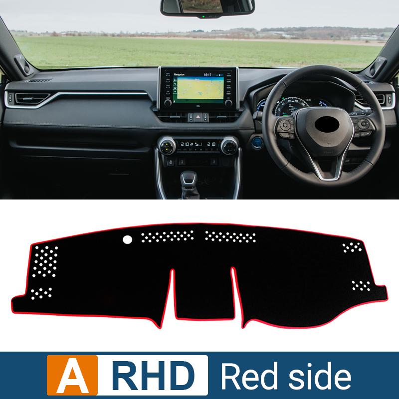 Car For Toyota RAV4 XA50 2024 RAV 4 Hybrid Dashboard Cover Avoid Light Pad Anti-UV Carpets Non-Slip Mat