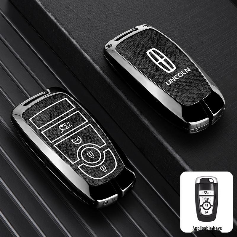 Lincoln Adventure Key Case: Fits Navigator, Aviator, MKZ, Continental, MKC, MKX Models