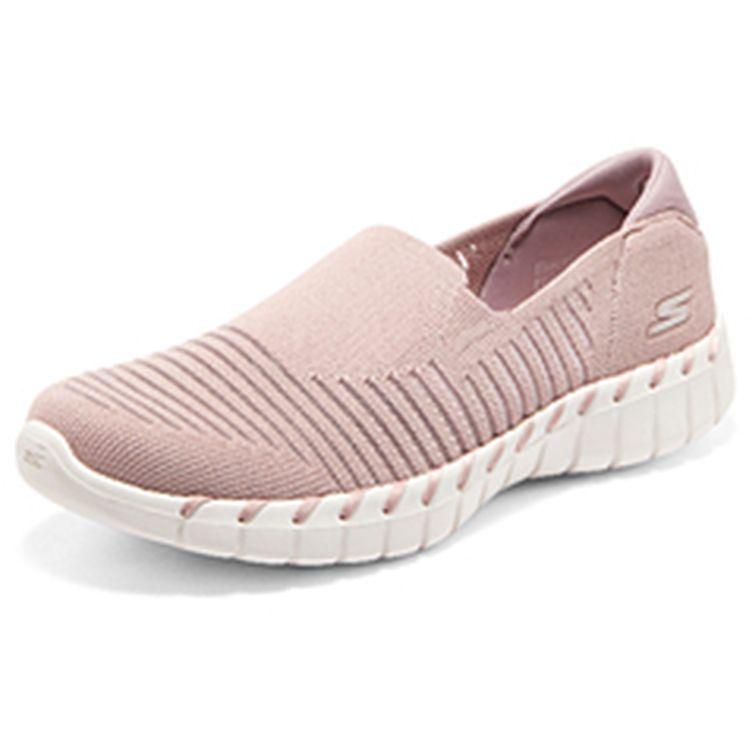Skechers Ультра Гоу Слипоны Спортивные Повседневные Низкие Кроссовки Женские Розово-Розовые 124334-MVE