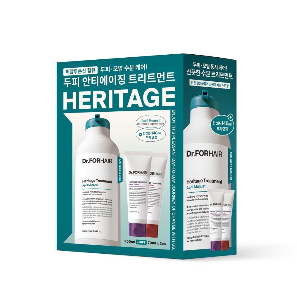 DR.FORHAIR Набор для планирования лечения Heritage 440 мл Лечение выпадения волос