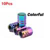 5/10Pcs Aluminum Alloy Car Wheel Tire Valve Caps Tyre Rim Stem Covers Airdust Waterproof For Automobiles Motorcycles Trucks Bike Stem Caps1