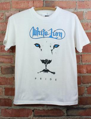 Винтажная футболка White Lion Band Pride 1987 года, унисекс, размеры от S до 5XL, унисекс футболка