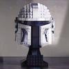 2026 New Arrivals 584PCS 75328 Sci-Fi Helmet Model Building Blocks Space Theme Assembly Bricks Hobby Collection Home Decor Gifts