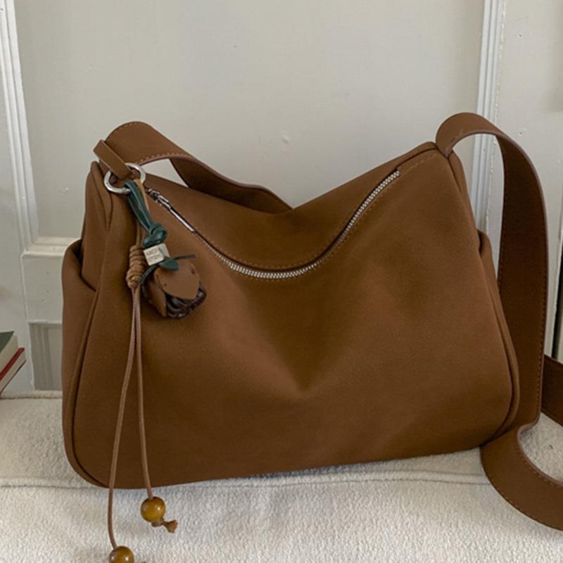 Ретро и простая сумка-пельмень под мышкой для поездок на работу, одноплечная ручная сумка кроссбоди