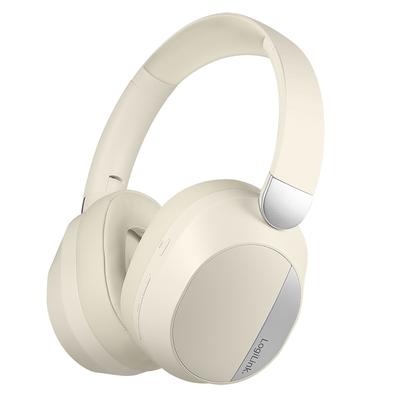 On-ear Headphones with Microphone BT 6.0 ANC LogiLink Sound Wave Cream 15h