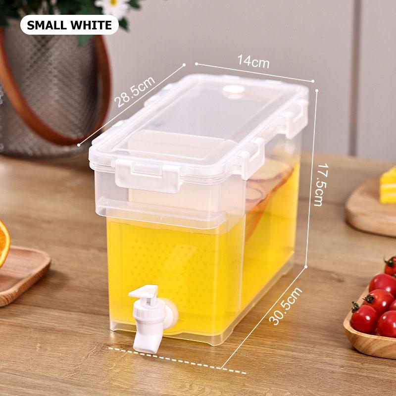 Пластиковый чайник, пищевой холодильник с краном, 3,5 л-6 л, ведро для холодной воды, ведро для холодного сока, большая емкость, ведро для холодной воды