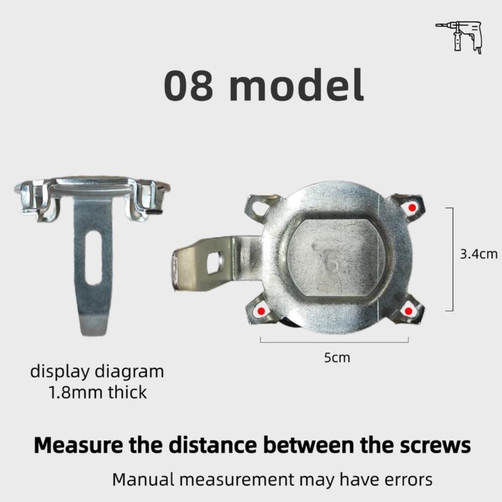 Cordless Power Tool Belt Clip Knock-proof Drill Waist Hanger New Drill Belt Hook Workshop Use