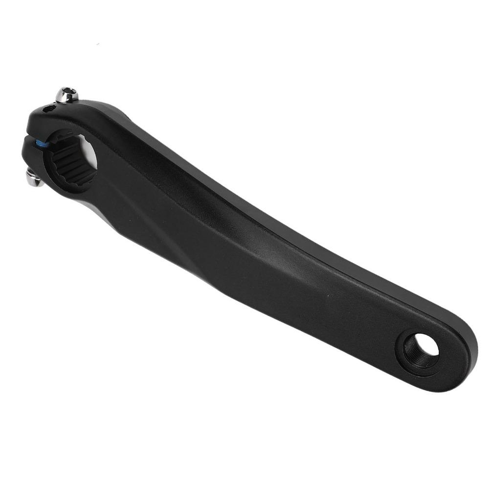 Black Bicycle Left Crank Arm for Prowheel 12 Spline Crankset Bike Repair Upgrades
