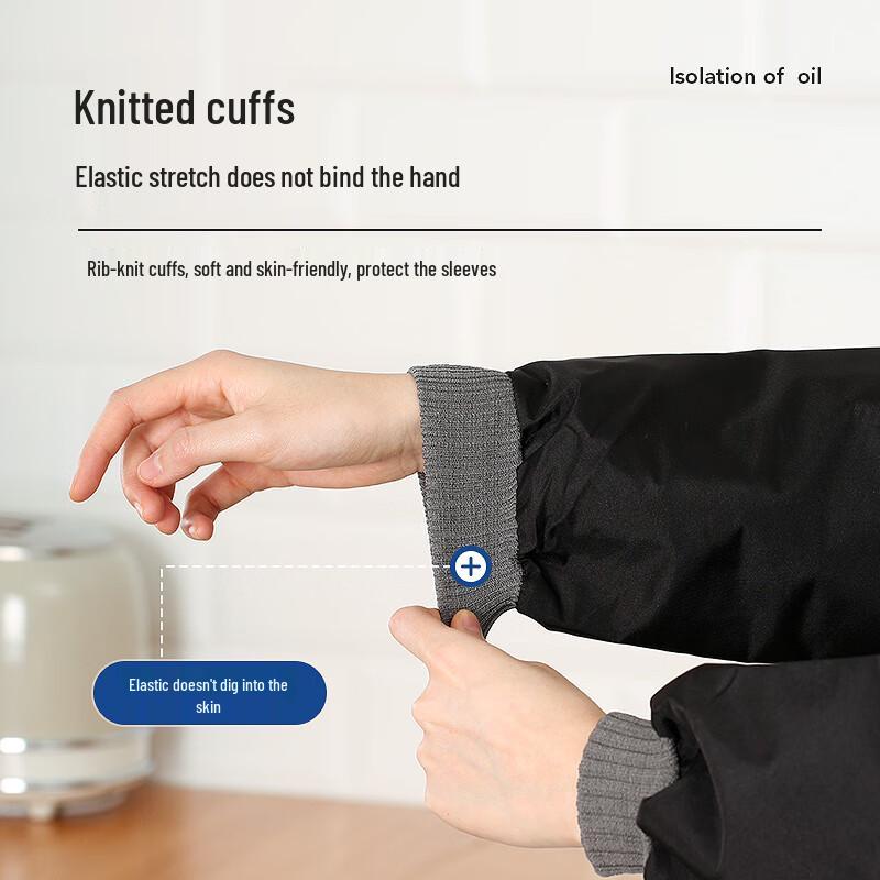 LYNN Водонепроницаемый кухонный фартук с длинными рукавами