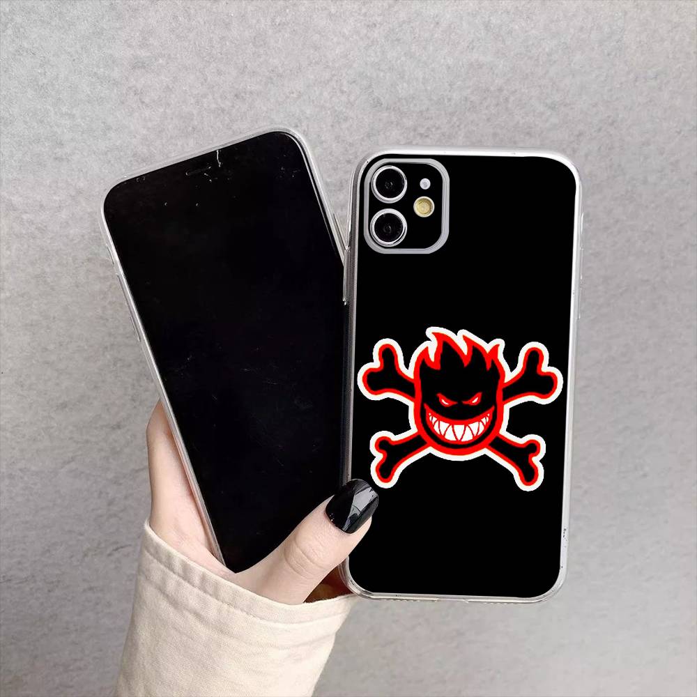 COOL Little Fire Man Phone Case For iPhone17,16,15,14,13,12,11 Plus,Pro Max Soft Transparent Cover