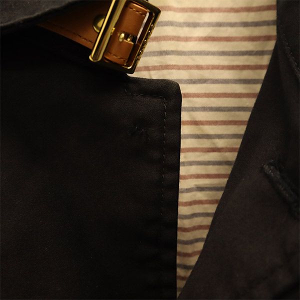 EDIFICE Хлопковая куртка 38 черная Мужская Б/у