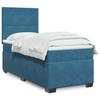 Maison Exclusive - Sommier À Lattes De Lit Avec Matelas Bleu 100x200 Cm
