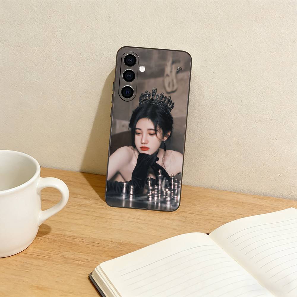 Чехол для телефона Cecily-Ju Jingyi для Samsung Galaxy A73, A72, A71, A70, A53, A52, A51, Другие Мягкий черный чехол