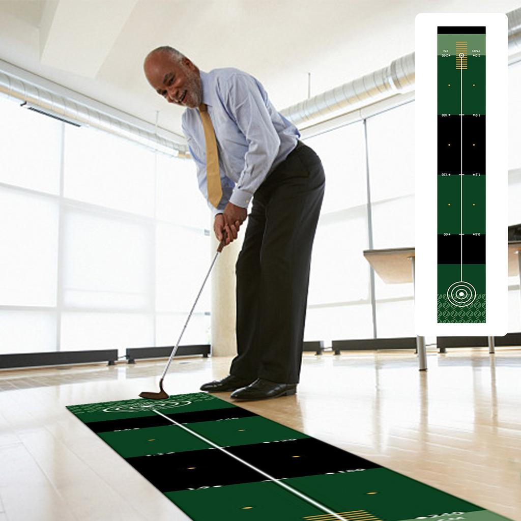 Golf Putting Mat - For Indoor And Outdoor Use - Golf Training Tool