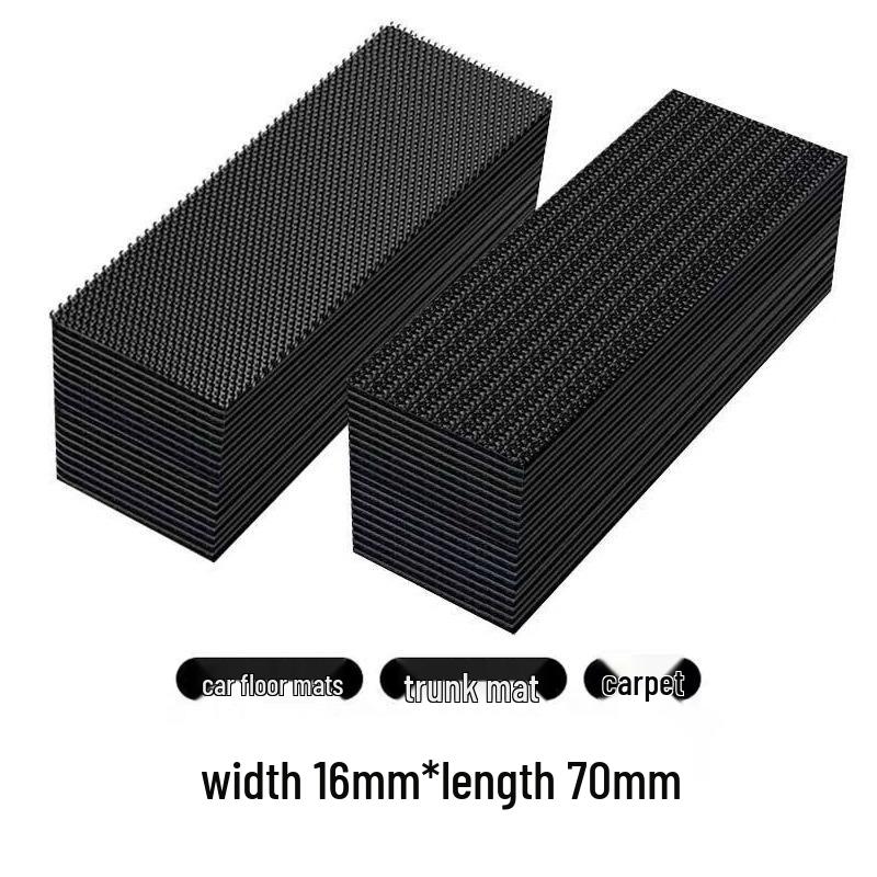 Высоковязкая противоскользящая клейкая лента для автомобильных ковриков - Термостойкая и самоклеящаяся, не оставляющая следов.