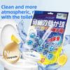 Hanging Toilet Cleaner Ball Lemon Fragrance for Convenient Cleaning and Deodorizing