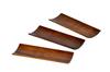 Sakai Sangyo Kaguya Plate Set of 3 Dining Table Meal Hospitality Bamboo Urushi Plate (Lacquered)