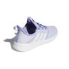adidas Cloudfoam Pure Slip-On J Светло-фиолетовые крапчатые детские кроссовки Cloud-White Pulse-Mint GY6593