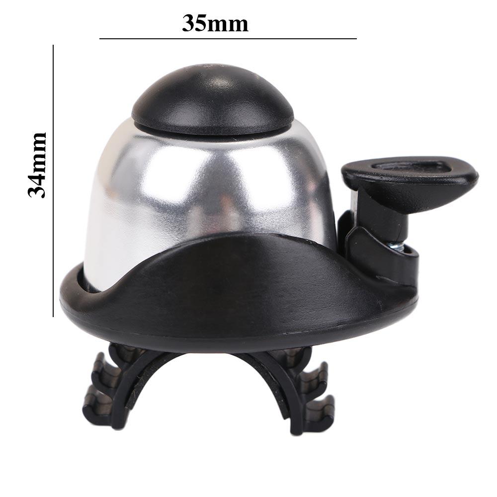 Handlebar Adjustable Safety Warning Rubber band Alarm Rings Bike Horn Bicycle Bell Ring Bells