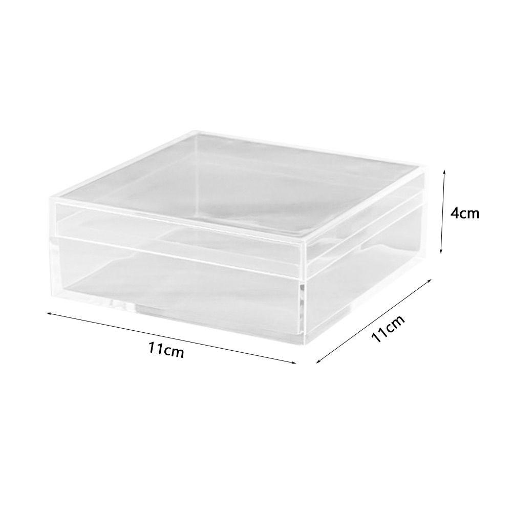 Acrylic Food Gift Packaging High Transparency Transparent Box Practical Packing Box Anime Model