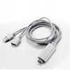 Adapter Kabel Mhl Ios Android Hdmi Tv Wideo Full Hd 1080P Usb-C Lightning